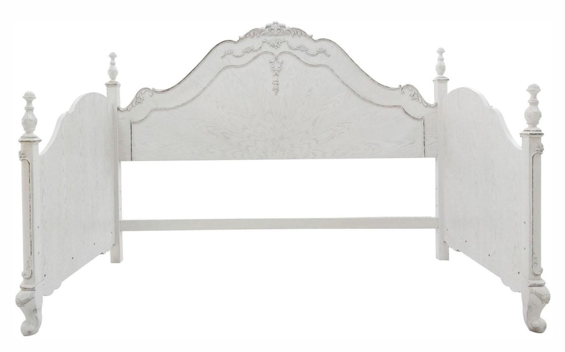 Cinderella Day Bed in Antique White 1386DNW* - Home Furniture And More (Brentwood, MD)