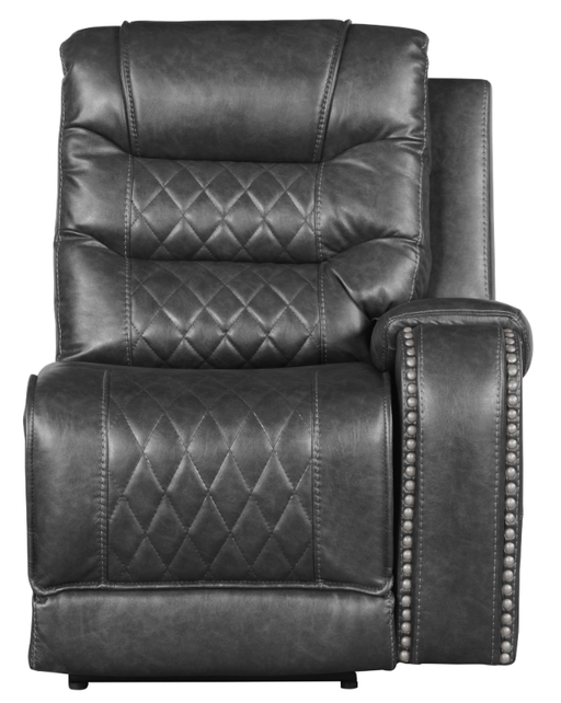 Putnam Power Right Side Reclining Chair with USB Port in Gray 9405GY-RRPW - Home Furniture And More (Brentwood, MD)