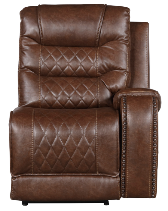 Putnam Power Right Side Reclining Chair with USB Port in Brown 9405BR-RRPW - Home Furniture And More (Brentwood, MD)