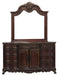 Deryn Park Mirror in Cherry 2243-6 - Home Furniture And More (Brentwood, MD)
