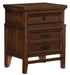 Frazier Nightstand in Dark Cherry 1649-4 - Home Furniture And More (Brentwood, MD)