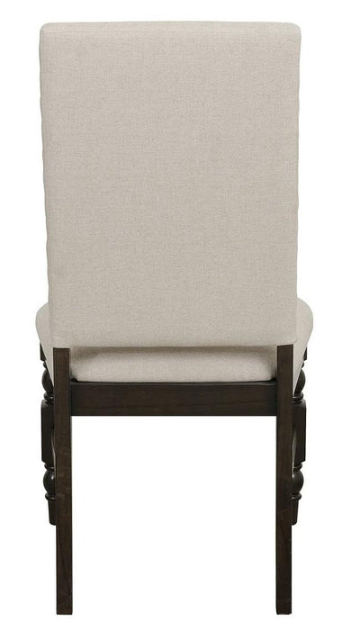 Yates Side Chair in Dark Oak (Set of 2) - Home Furniture And More (Brentwood, MD)