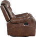 Putnam Swivel Glider Reclining Chair in Brown 9405BR-1 - Home Furniture And More (Brentwood, MD)