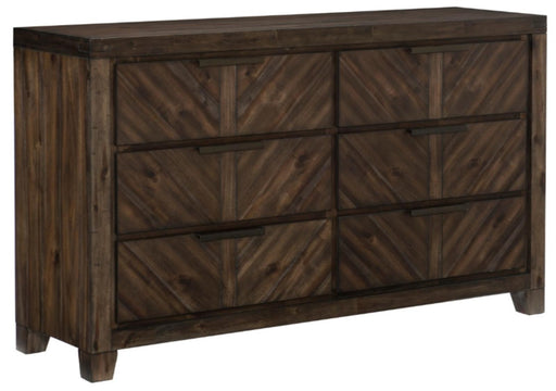 Parnell Dresser in Rustic Cherry 1648-5 - Home Furniture And More (Brentwood, MD)