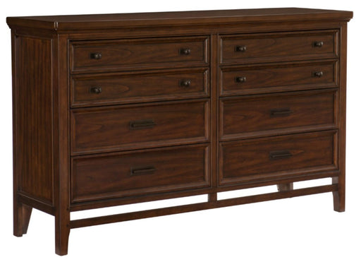 Frazier Dresser in Dark Cherry 1649-5 - Home Furniture And More (Brentwood, MD)