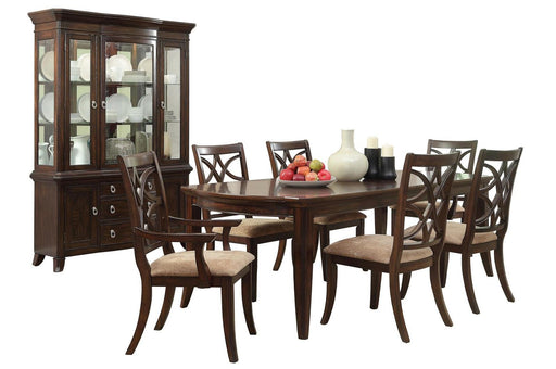 Keegan Dining Table in Cherry 2546-96 - Home Furniture And More (Brentwood, MD)