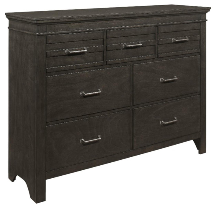 Blaire Farm Dresser in Saddle Brown Wood 1675-5 - Home Furniture And More (Brentwood, MD)