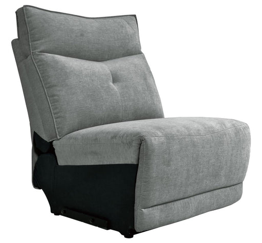 Tesoro Armless Chair in Dark Gray 9509DG-AC - Home Furniture And More (Brentwood, MD)