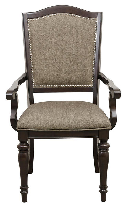 Marston Arm Chair in Dark Cherry (Set of 2) 2615DCA - Home Furniture And More (Brentwood, MD)