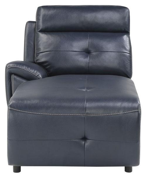 Avenue Left Side Chaise in Navy 9469NVB-LC - Home Furniture And More (Brentwood, MD)