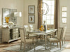 Celandine Arm Chair in Silver (Set of 2) - Home Furniture And More (Brentwood, MD)
