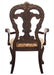 Deryn Park Arm Chair in Dark Cherry (Set of 2) - Home Furniture And More (Brentwood, MD)