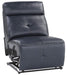 Avenue Armless Reclining Chair in Navy 9469NVB-AR - Home Furniture And More (Brentwood, MD)