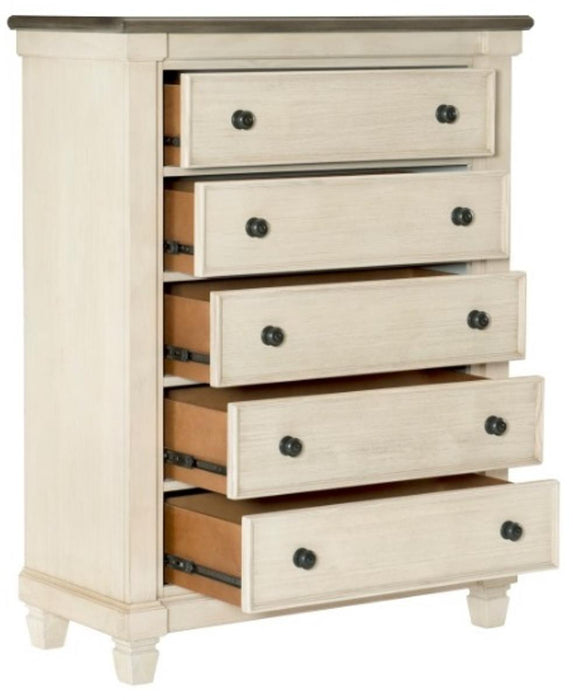 Weaver Chest in Two Tone 1626-9 - Home Furniture And More (Brentwood, MD)