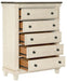 Weaver Chest in Two Tone 1626-9 - Home Furniture And More (Brentwood, MD)