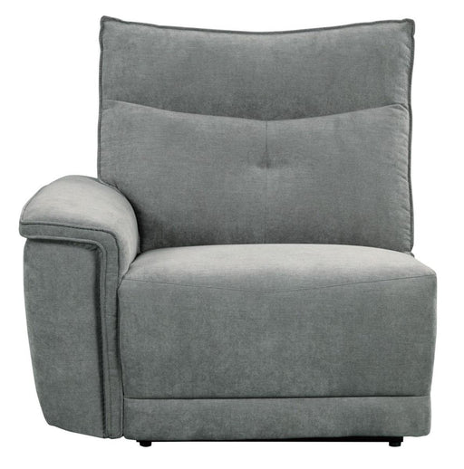 Tesoro Power Left Side Reclining Chair in Dark Gray 9509DG-LRPWH - Home Furniture And More (Brentwood, MD)