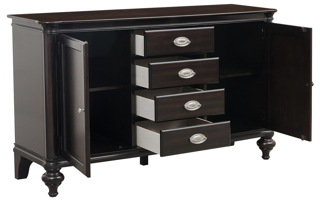 Marston Buffet in Dark Cherry 2615DC-55 - Home Furniture And More (Brentwood, MD)