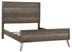 Urbanite Full Panel Bed in Tri-tone Gray 1604F-1* - Home Furniture And More (Brentwood, MD)