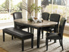 Cristo Dining Table in Dark Espresso 5070-64 - Home Furniture And More (Brentwood, MD)