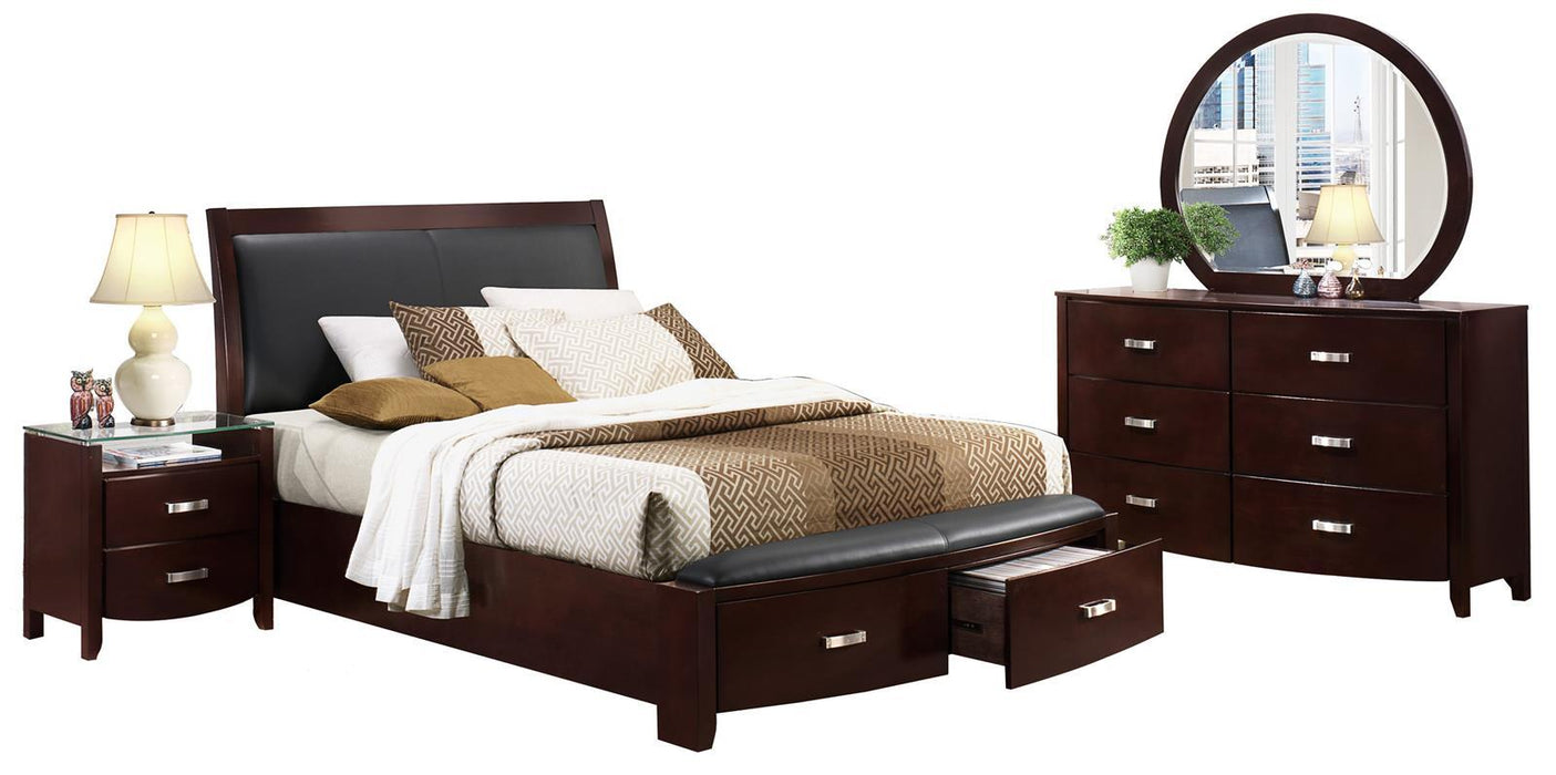 Lyric 6 Drawer Dresser in Dark Espresso 1737NC-5 - Home Furniture And More (Brentwood, MD)