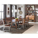 Holverson Bench w/ Back in Rustic Brown 1715-BH - Home Furniture And More (Brentwood, MD)