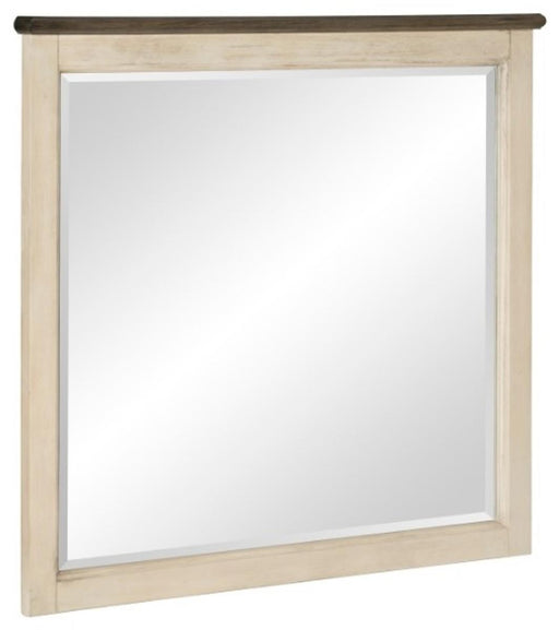 Weaver Mirror in Antique white 1626-6 - Home Furniture And More (Brentwood, MD)