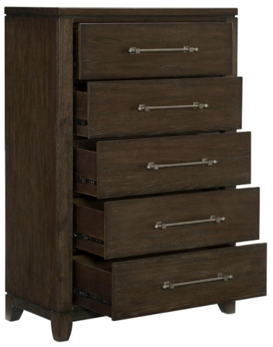 Griggs Chest in Dark Brown 1669-9 - Home Furniture And More (Brentwood, MD)