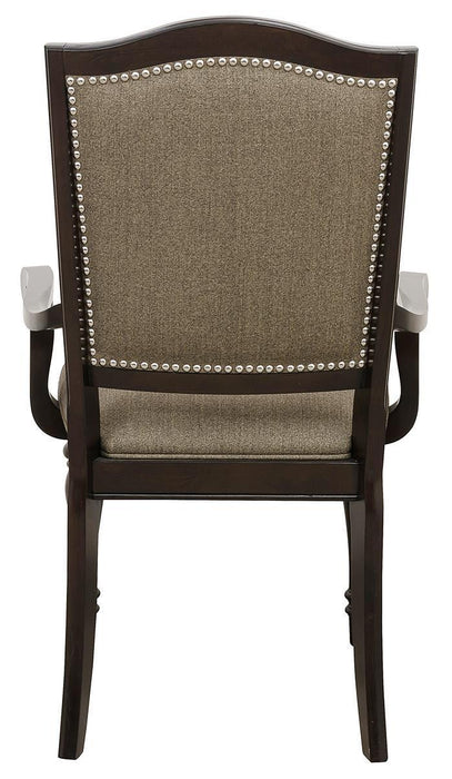 Marston Arm Chair in Dark Cherry (Set of 2) 2615DCA - Home Furniture And More (Brentwood, MD)