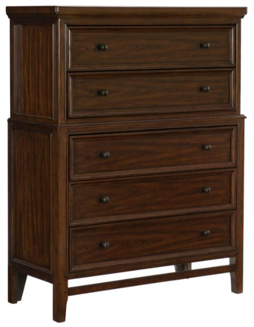 Frazier Chest in Dark Cherry 1649-9 - Home Furniture And More (Brentwood, MD)