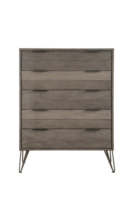 Urbanite Chest in Tri-tone Gray 1604-9 - Home Furniture And More (Brentwood, MD)