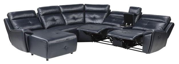 Avenue Right Side Reclining Chair in Navy 9469NVB-RR - Home Furniture And More (Brentwood, MD)