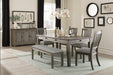 Granby Dining Table in Coffee and Antique Gray 5627GY-72 - Home Furniture And More (Brentwood, MD)