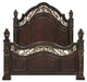 Catalonia Queen Poster Bed in Cherry 1824-1 - Home Furniture And More (Brentwood, MD)