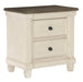 Weaver Nightstand in Two Tone 1626-4 - Home Furniture And More (Brentwood, MD)