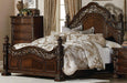Catalonia Queen Poster Bed in Cherry 1824-1 - Home Furniture And More (Brentwood, MD)