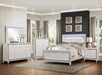 Alonza Queen LED Panel Bed 1845LED-1 - Home Furniture And More (Brentwood, MD)