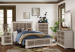 Arcadia Chest in White & Weathered Gray 1677-9 - Home Furniture And More (Brentwood, MD)