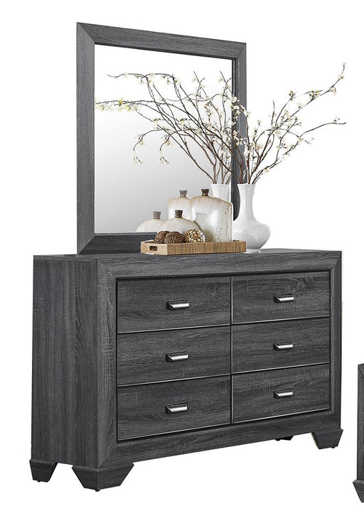 Beechnut Mirror in Gray 1904GY-6 - Home Furniture And More (Brentwood, MD)