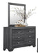 Beechnut Mirror in Gray 1904GY-6 - Home Furniture And More (Brentwood, MD)