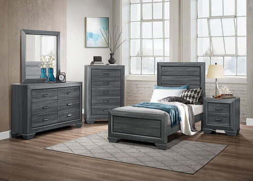 Beechnut Full Bed in Gray 1904FGY-1 - Home Furniture And More (Brentwood, MD)