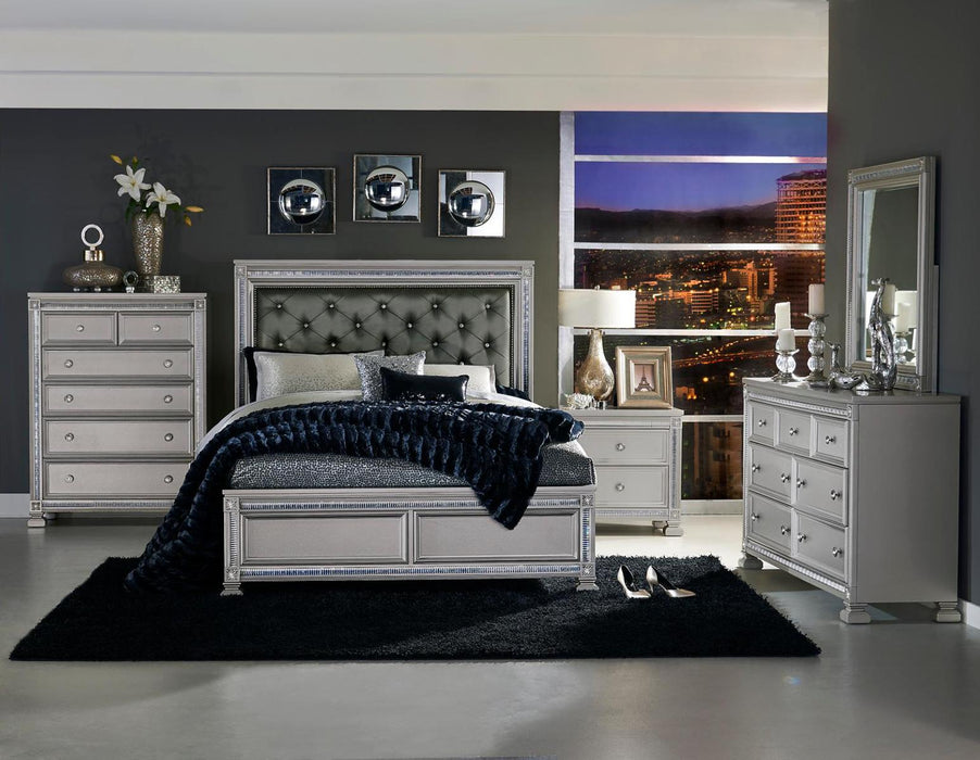 Bevelle Mirror in Silver 1958-6 - Home Furniture And More (Brentwood, MD)
