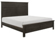 Blaire Farm King Panel Bed in Saddle Brown Wood 1675K-1EK* - Home Furniture And More (Brentwood, MD)