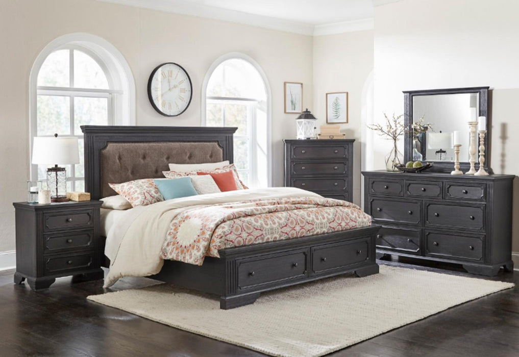 Bolingbrook Mirror in Coffee 1647-6 - Home Furniture And More (Brentwood, MD)