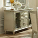Celandine Server with Glass insert in Silver 1928-40NG - Home Furniture And More (Brentwood, MD)