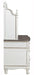 Cinderella Writing Desk in Antique White with Grey Rub-Through 1386NW-11 - Home Furniture And More (Brentwood, MD)