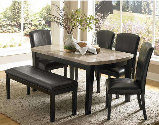 Cristo Side Chair in Dark Espresso (Set of 2) 5070S - Home Furniture And More (Brentwood, MD)