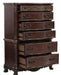 Deryn Park 6 Drawer Chest in Cherry 2243-9 - Home Furniture And More (Brentwood, MD)