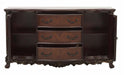 Deryn Park Buffet/Server in Dark Cherry 2243-55 - Home Furniture And More (Brentwood, MD)
