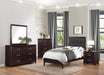 Edina 2 Drawer Nightstand in Espresso-Hinted Cherry 2145-4 - Home Furniture And More (Brentwood, MD)