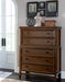 Frazier Chest in Dark Cherry 1649-9 - Home Furniture And More (Brentwood, MD)